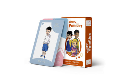 Jeu en Famille Jeu de cartes Jeu des 7 familles